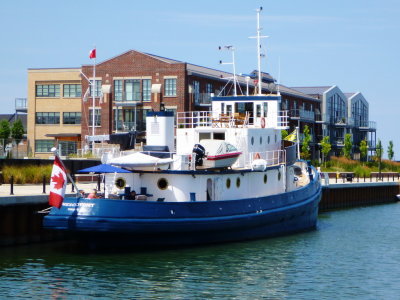 Prescotont tied up in the Shipyards Side Launch Basin - 2012