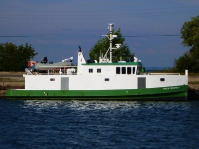 Huron Explorer 1 in Collingwood Harbour - Aug 8, 2012