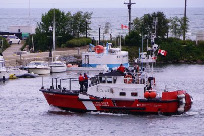 Coast Guard Vessel Cape Providence in Collingwood Harbour - Aug, 2012