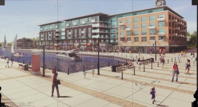 Future Shipyards plan between Sidelaunch and Dry Dock Basins