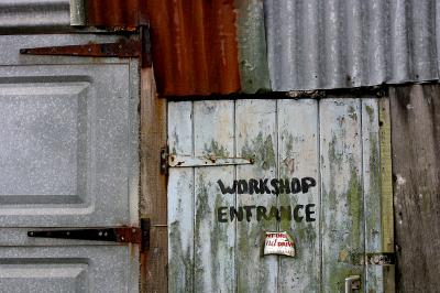 May 19 2006:  Workshop Entrance