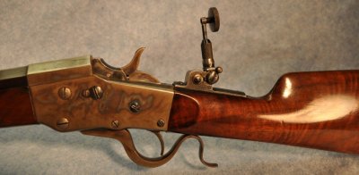 Side View Of Bullard Rifle Receiver and Wrist