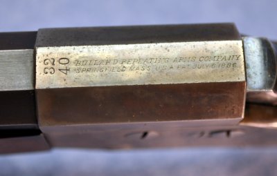Caliber and Maker Markings on Receiver