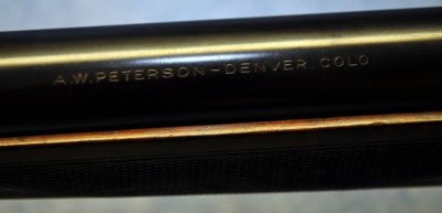A.W. Peterson Barrel Mark Detail