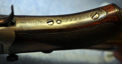 Patent Date & Serial Number on Trigger Plate