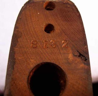 Detail:  Numbered Buttstock