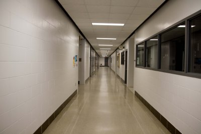 the hallowed halls of the art building