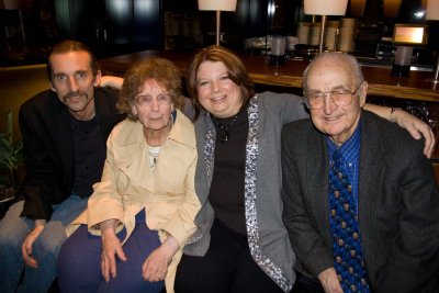 Me with Joe and his parents, Mary Ann and Jack Chvala.