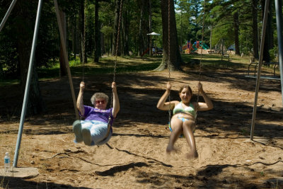 Mom...swinging!