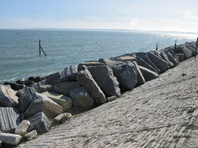 Sea wall defences