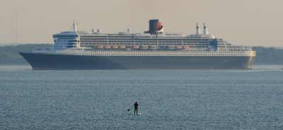 Queen Mary 2 refuses to pick up a hitch hiker.