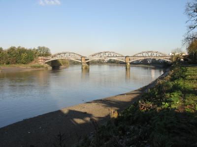 Bridge from upriver.