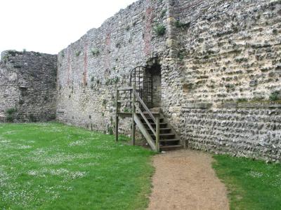 Side gate into castle.