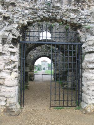 The gate in the east wall.