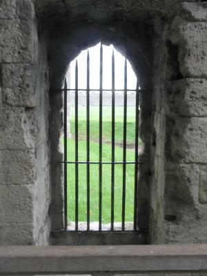 Window out from drawbridge.