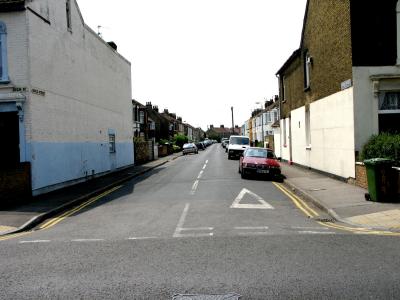 A street in Sheerness.