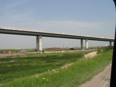 New bridge from old road.