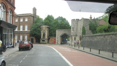 Back entrance to Castle.