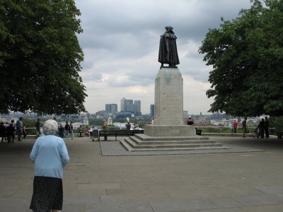 Statue of General Wolf, in Greenwich Park.