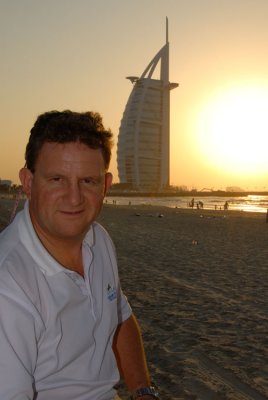 Me, the Beach and the Burj