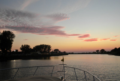 Sunset on the Seaway