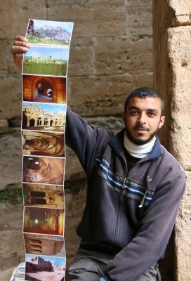postcard vendor