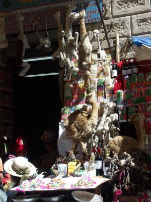La Paz/Witches market