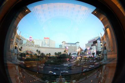 View from Forum Shops