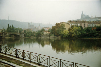 Prague Castle across the Vltava