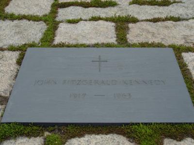 Grave of JFK. Arlington Cemetery, Virginia