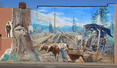 Wall Murals in Sweet Home, Oregon