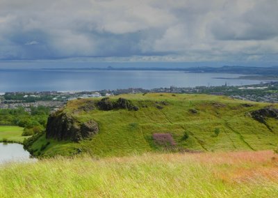 Firth of Forth from Arthur's Seat, Scotland