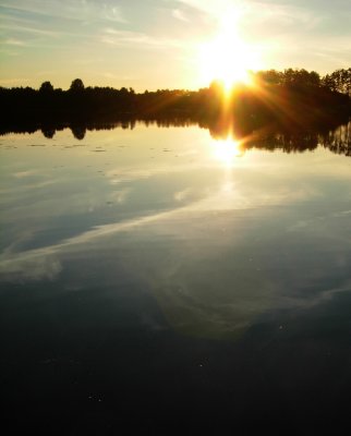 sunset at Dowcien