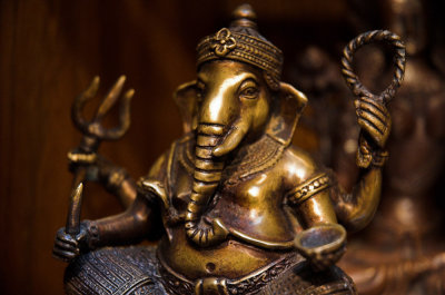 bronze ganesha