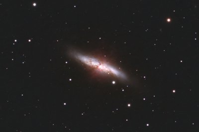 Irregular Galaxy M82 crop
