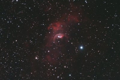 NGC 7635 the Bubble Nebula