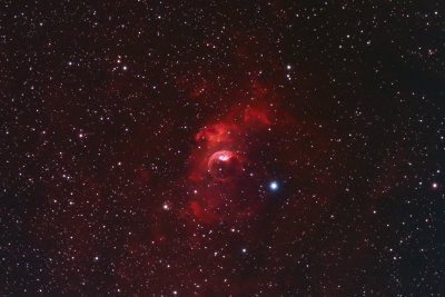NGC 7635 the Bubble Nebula