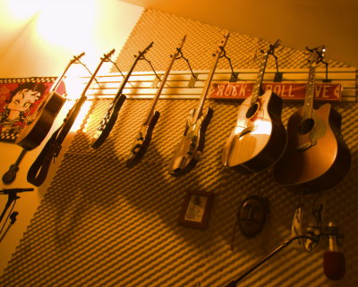 the studio