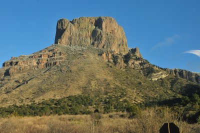 THE MTN LOCATED AT THE CHISOS BASIN........