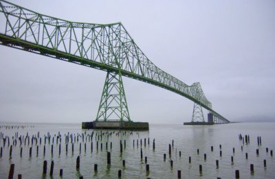 Astoria Megler Bridge   card # 154