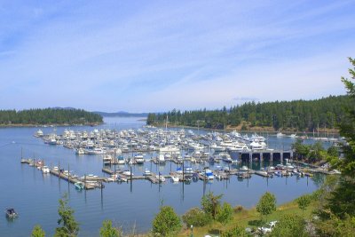 Roche harbor/ San Jaun Island  card  # 198