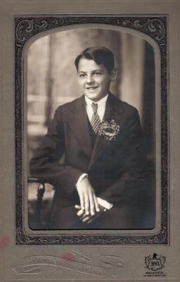 Dad, studio portrait, year unknown