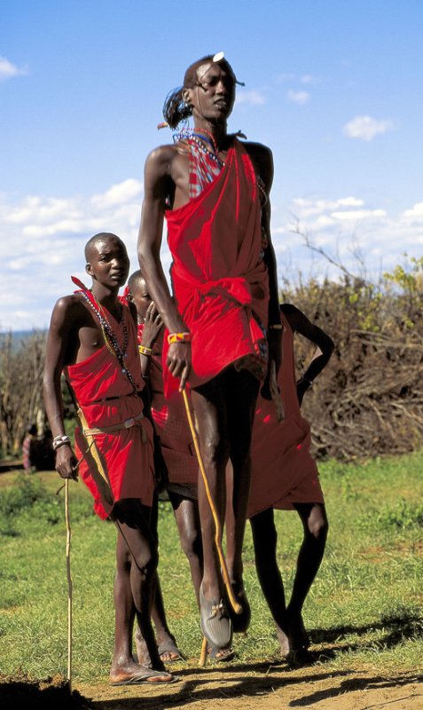 Masai Typical Jump...