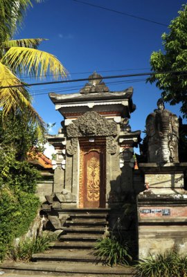 Balinese exterior door