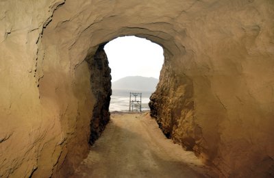 Cave to inside the Crater and Salt Pans