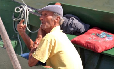 Typical Portuguese Fisherman, a typical Portuguese man