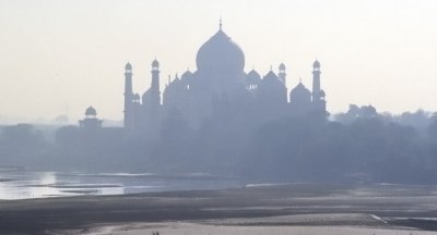 Taj in the Fog ages ago...