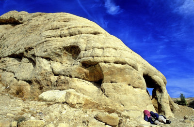 Resting by 'Elephant Head'