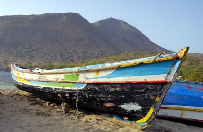 Tarrafal Beach Boat