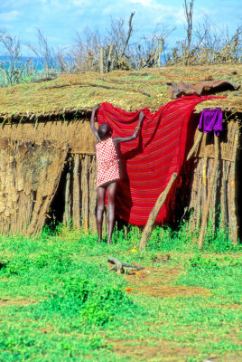Masai young girl